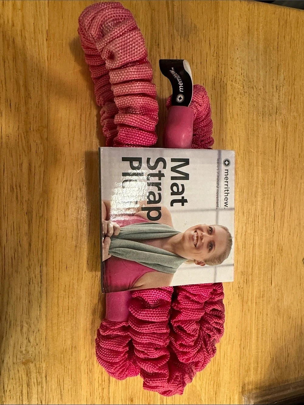 Merrithew Mat Strap Pink NWT